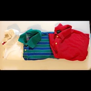 3 mixed brand men’s polos